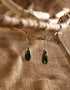Drop Bead Earrings (Black)